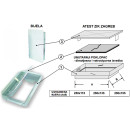 Vratašca za dimnjak - 250x155 bijela