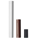 Cijev dimovodna emajlirana Ø80 x 1000mm - bijela