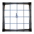 Poklopac za šaht uljni 500 x 500 x 65  x 1,5- inox okvir