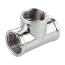 T komad vodovodni kromirani 3/8" - Ž/Ž/Ž