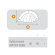Ručkica kovana školjka BBP-004