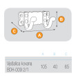 Vješalica kovana BDH-009