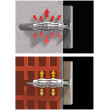 ELEMATIC T6 Najlon tipla - Ø6 x 30mm