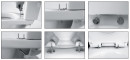 WC sjedalo duraplast  - Fala bijela 75470