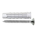 ELEMATIC T6/VA Najlon tipla s vijkom - Ø6 x 30mm