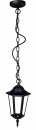 Lampa viseća E27 IP44 art.7072 CRNA
