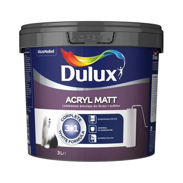 Dulux Acryl Matt 5l - bijela