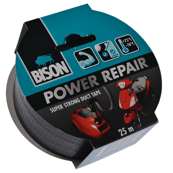 BISON Power Repair traka 10m - siva
